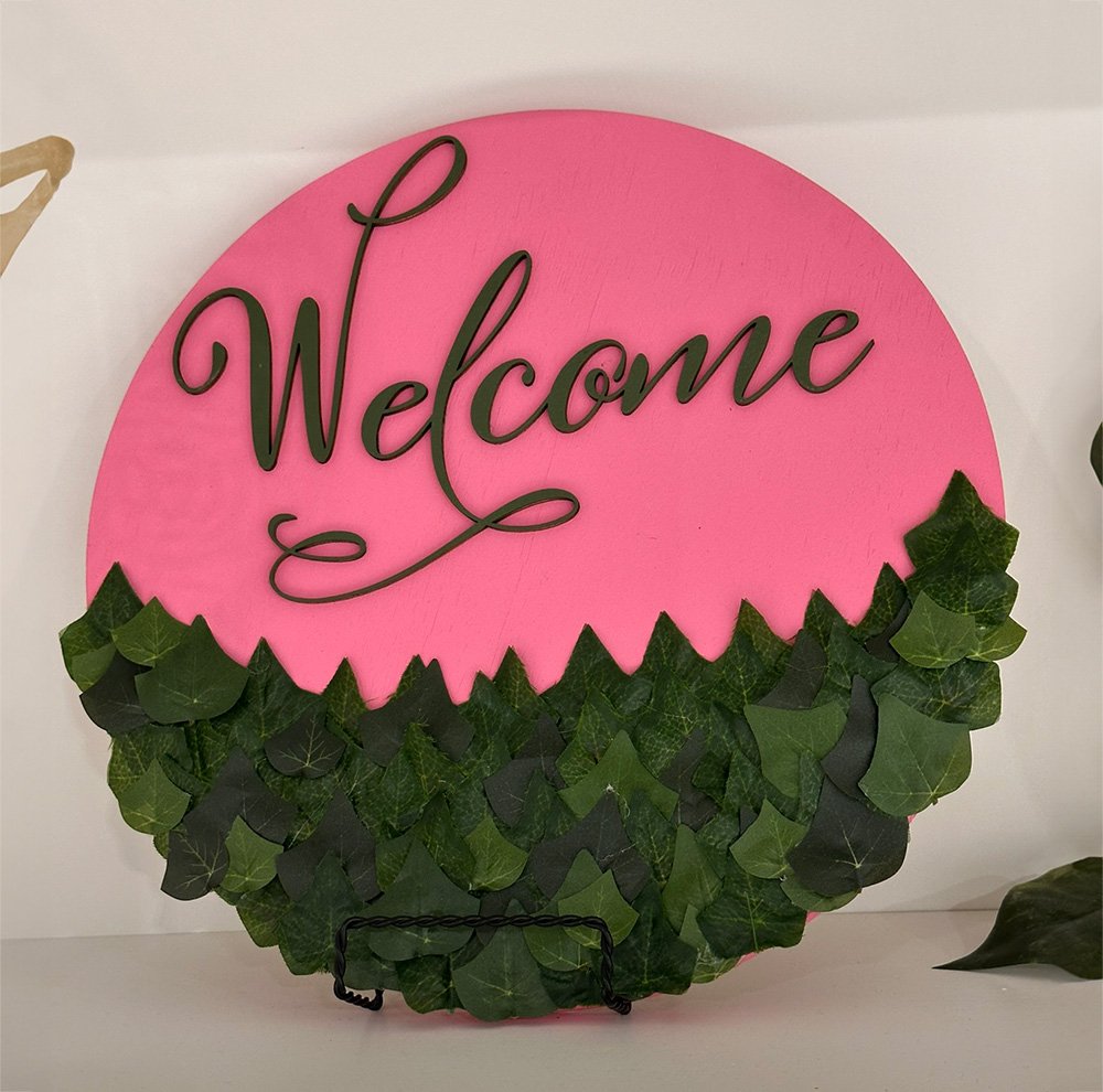 'Welcome' Decorative Wall Hanger - Image 2