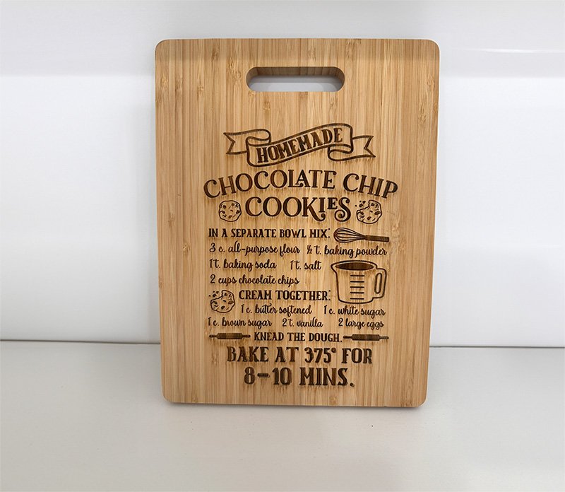 'Chocolate Chip Cookie' Cutting Board