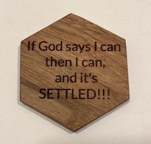 Solid Octagon Fridge Magnets