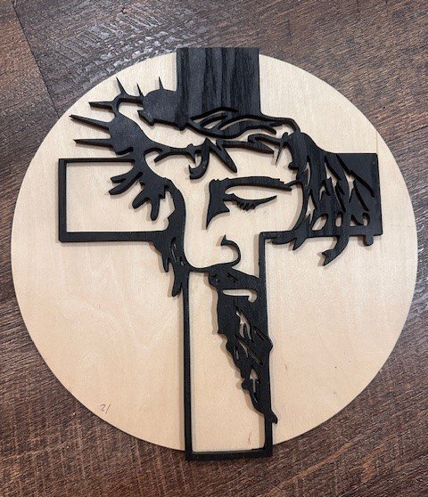 'Thankful and Blessed' Wall Sign