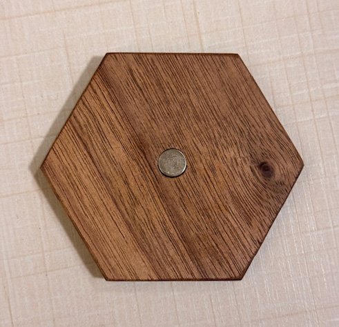 Solid Octagon Fridge Magnets - Image 2