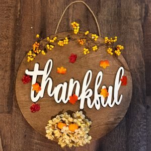 Autumn Thankful Wall Hanger