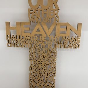 The Lord's Prayer cross