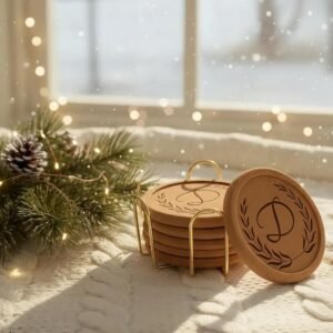 luxury coasters on a winter morning